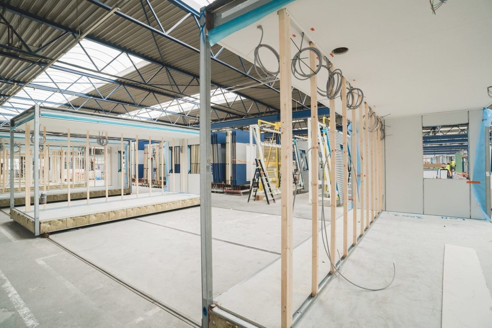 Constructie van een modulaire unit