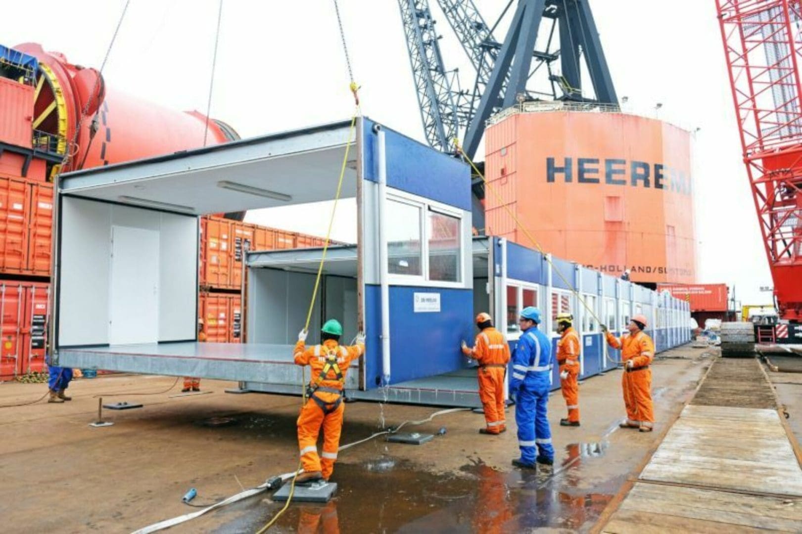 Modulaire werfketen