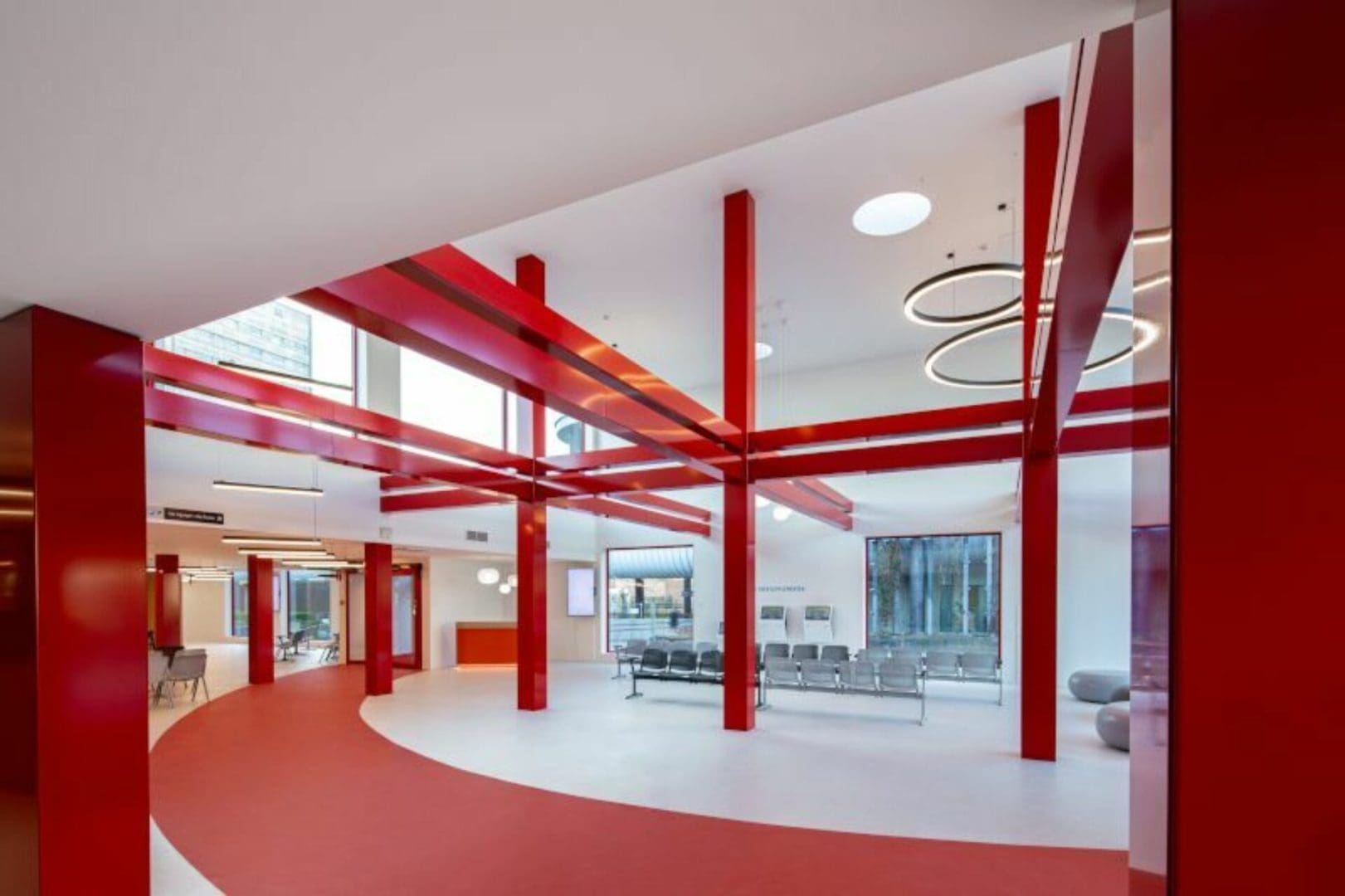 Modulair inkomgebouw
