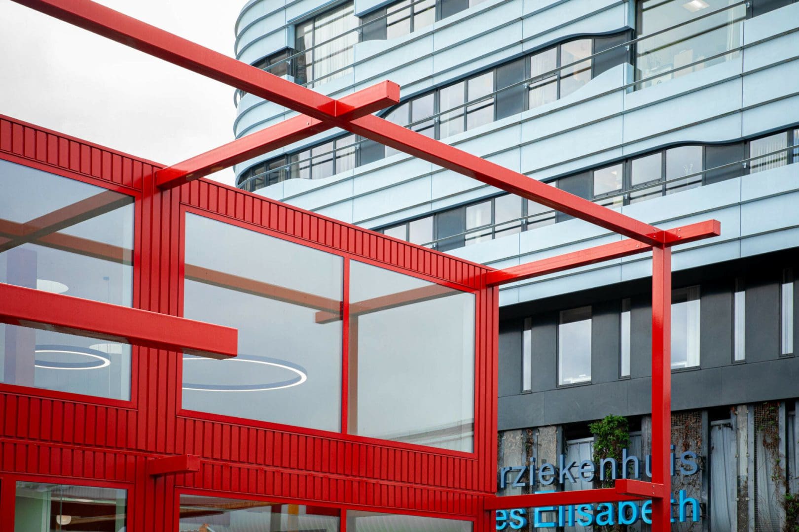 Modulaire inkomhal UZ Gent