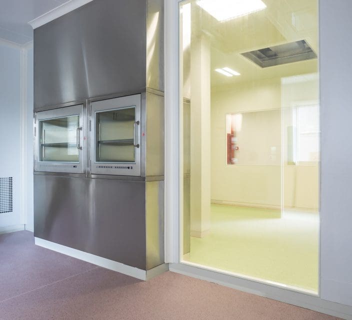 UZ Gent, Cleanroom, Tijdelijk (2)