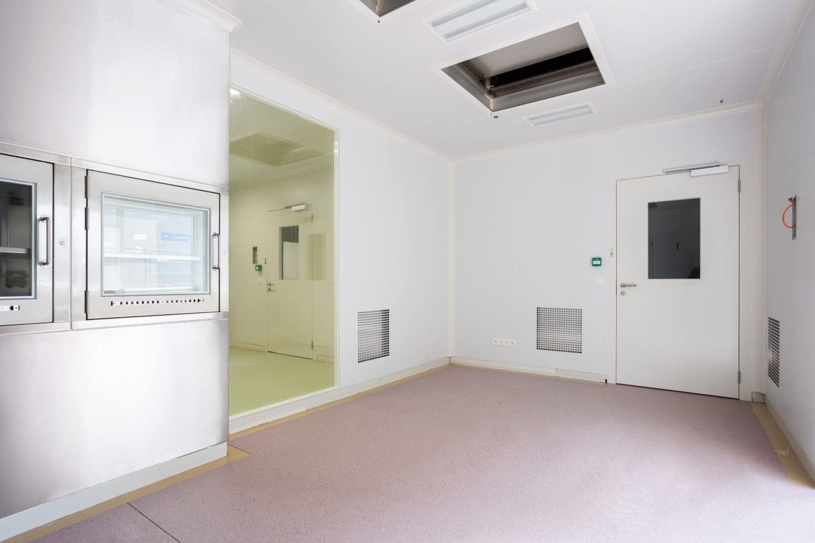 UZ Gent, Cleanroom, Tijdelijk