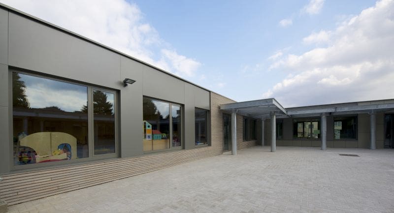 open veld binnenplaats